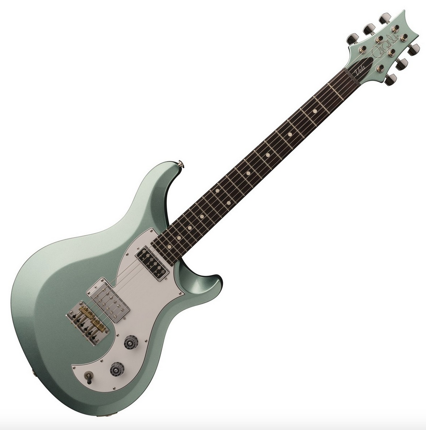 PRS S2 Vela Frost Green Metallic with Dot Inlays — THE BOP SHOP